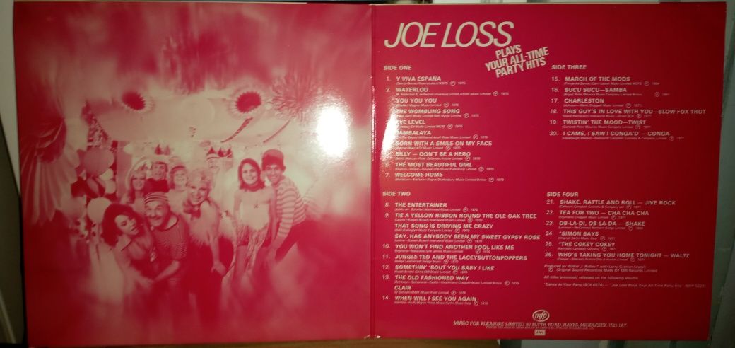 The Spinners /Joe Loss  / LP пластинки из Англии (Rtv mar)