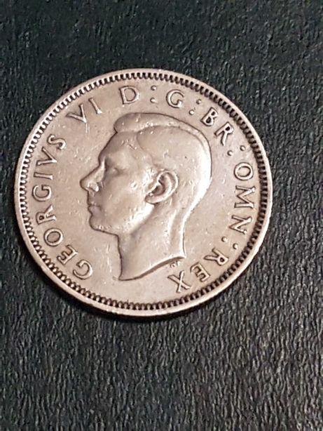 srebro 1941 United Kingdom Great Britain GEORGE VI Silver