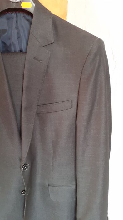 Garnitur męski czarny