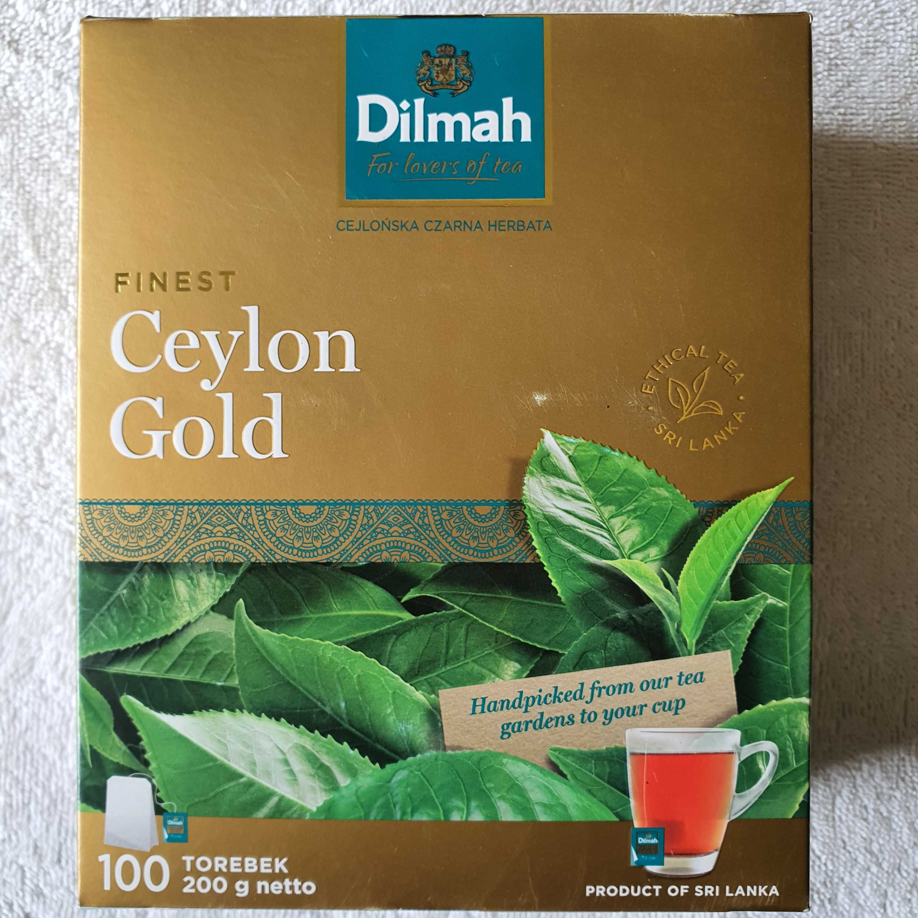DILMAH Ceylon Gold - herbata czarna ekspresowa 100 torebek x 2g