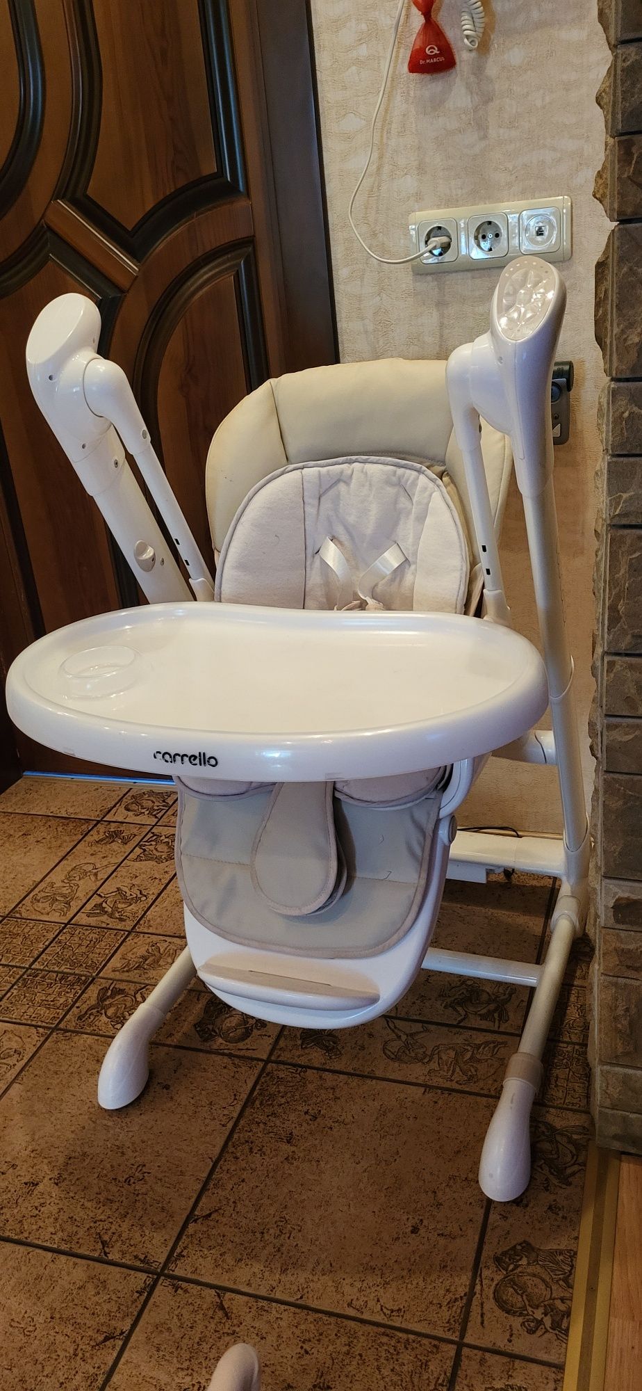 Стільчик для годування 3в1 CARRELLO Cascata