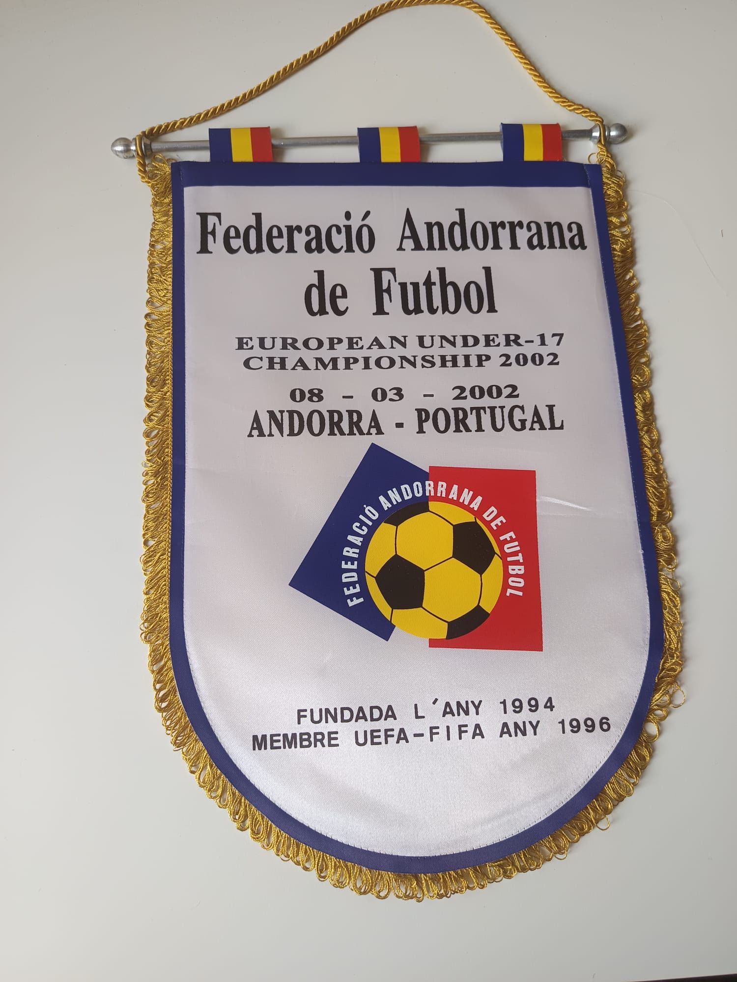 Andorra vs Portugal (matchworn)