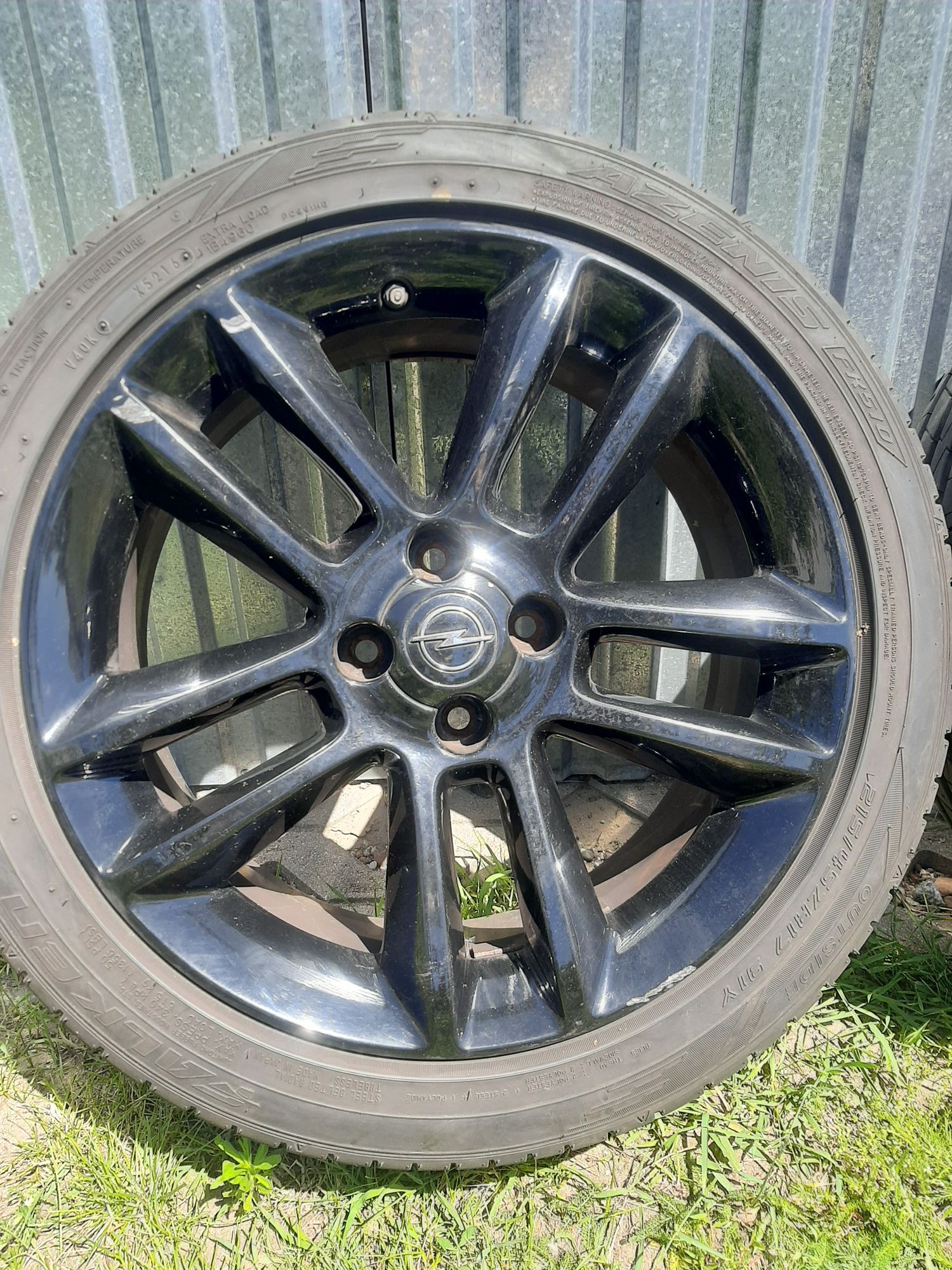 Koła Alu 17" 4x100 7jx17 ET44 Opel Adam, Corsa B C D E, Astra
