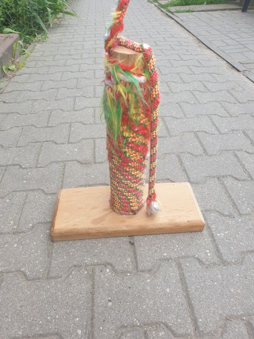 Mini drapak dla kota kolorowy