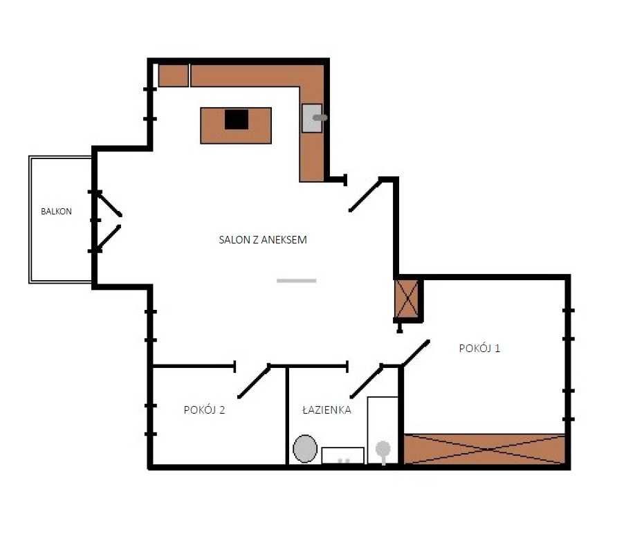 Apartament / Mieszkanie na wynajem 80 m2 - wysoki standard  REZERWACJA