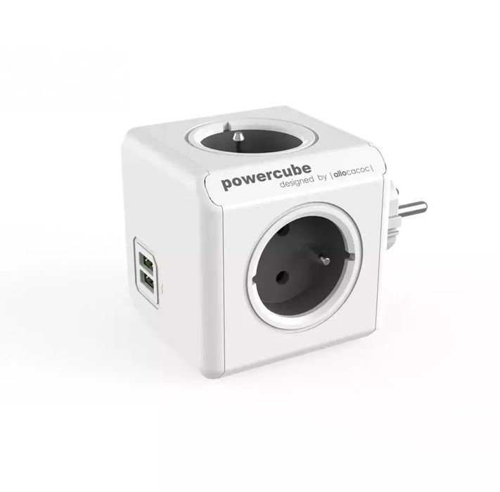 PowerCube Original USB GREY. Allocacoc