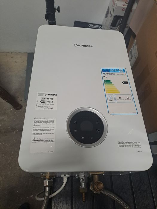 Esquentador junkers 15 litros ventilado