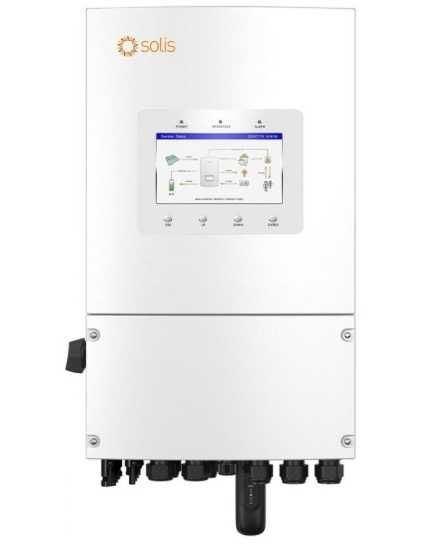 Гібридний інвертор SOLIS S6-EH1P6K-L-PLUS 6KW 48V 2 MPPT Wi-Fi 220V
