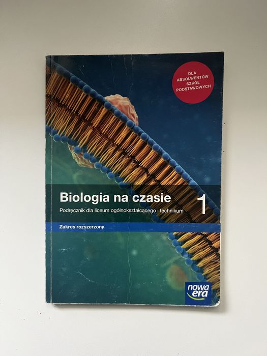 Biologia na czasie 1 poziom rozszerzony