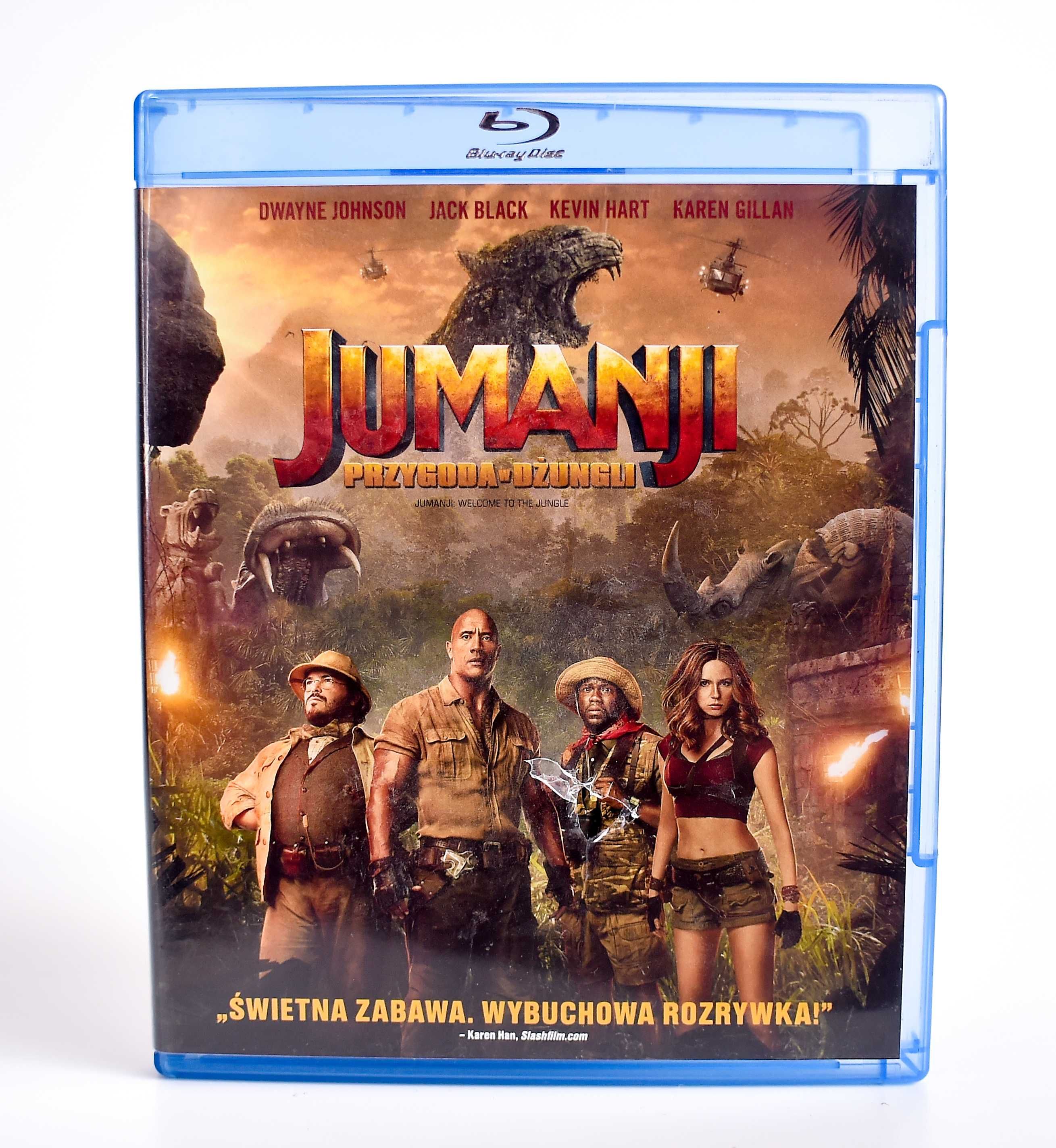 (Blu-ray) Jumanji Przygoda w Jungli