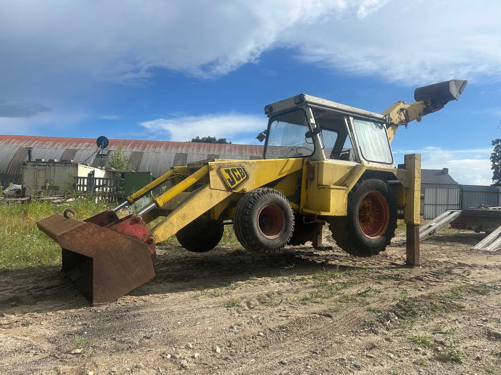 Koparko-ładowarka JCB 3C II - Import z Belgii.