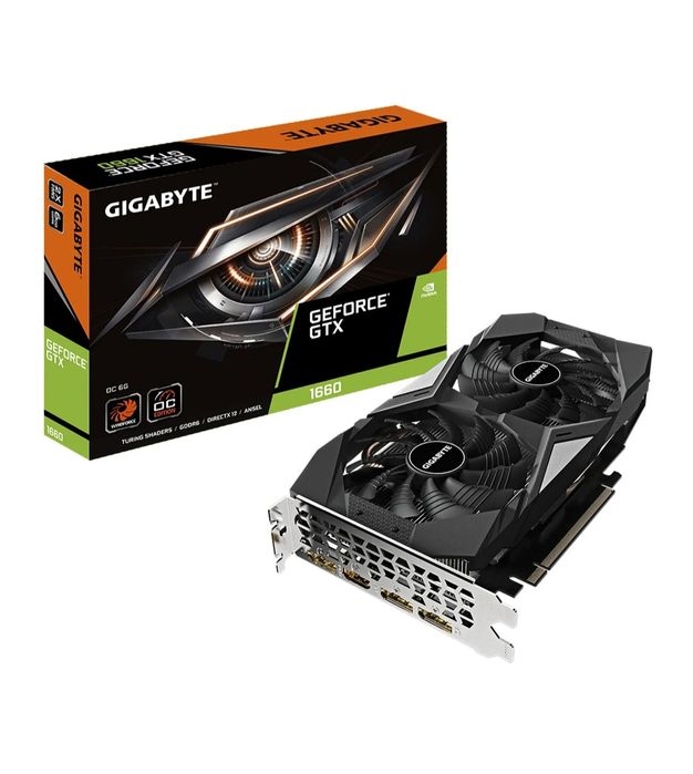 Відеокарта GIGABYTE GeForce GTX 1660 OC 6G