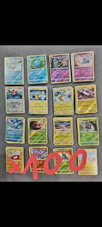 Zestaw 100 oryginalne karty Pokemon BULK każda inna