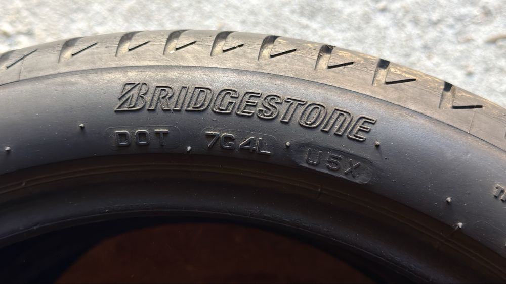 Pneus 205/45r17 Bridgestone Turanza T005 com 75% piso