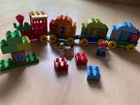 Lego duplo pociąg z cyferkami