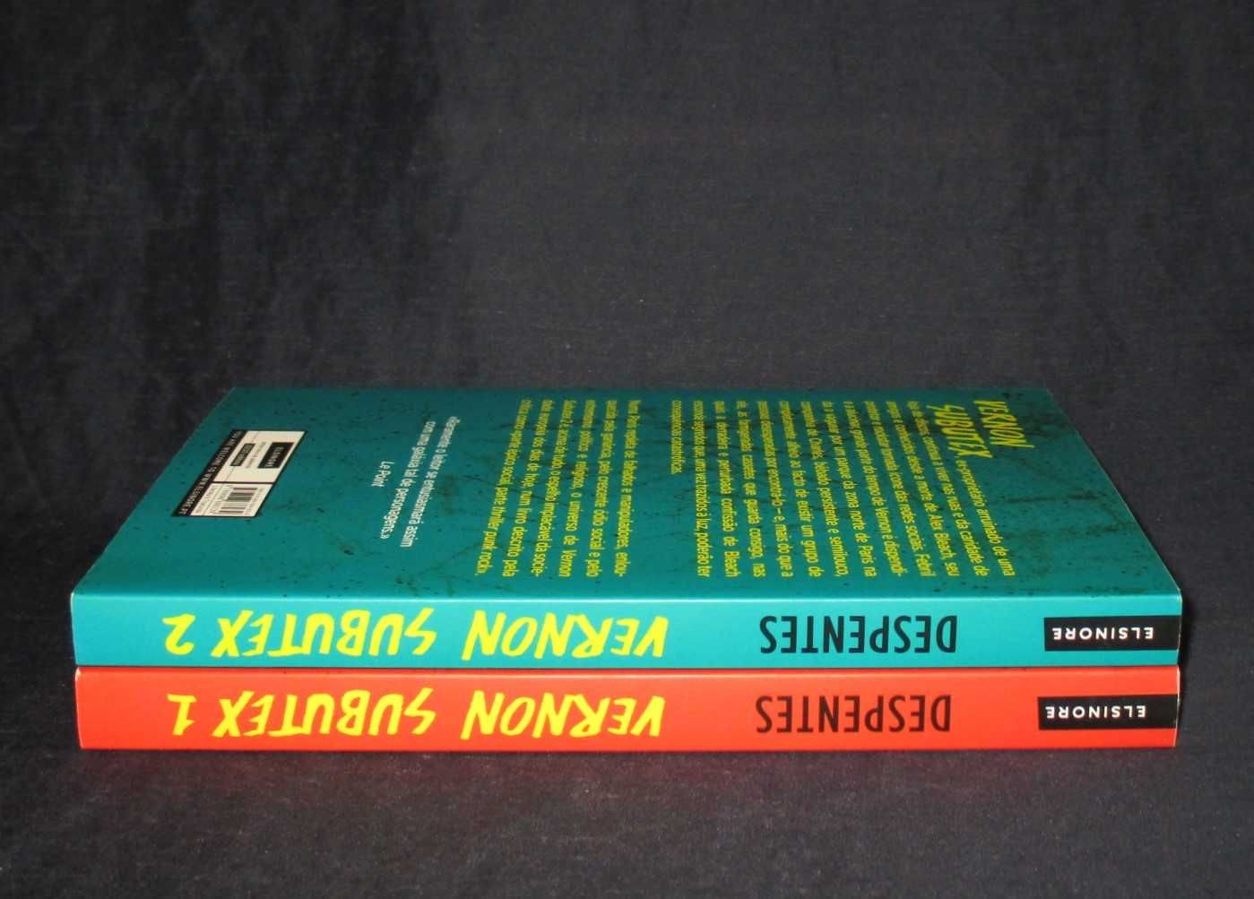 Livro Vernon Subutex Virginie Despentes 2 Volumes
