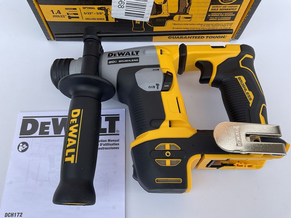 Бесщеточный перфоратор DEWALT DCH172B Atomic 20V MAX