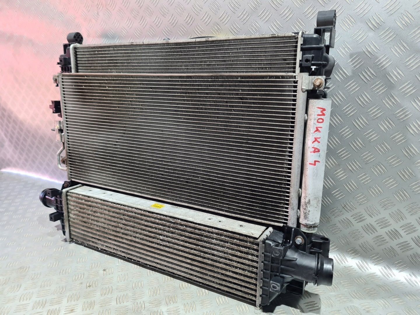 CHŁODNICA WODY KLIMATYZACJI INTERCOOL WENTYLATOR MOKKA MOKKA X 1.6 CDTI