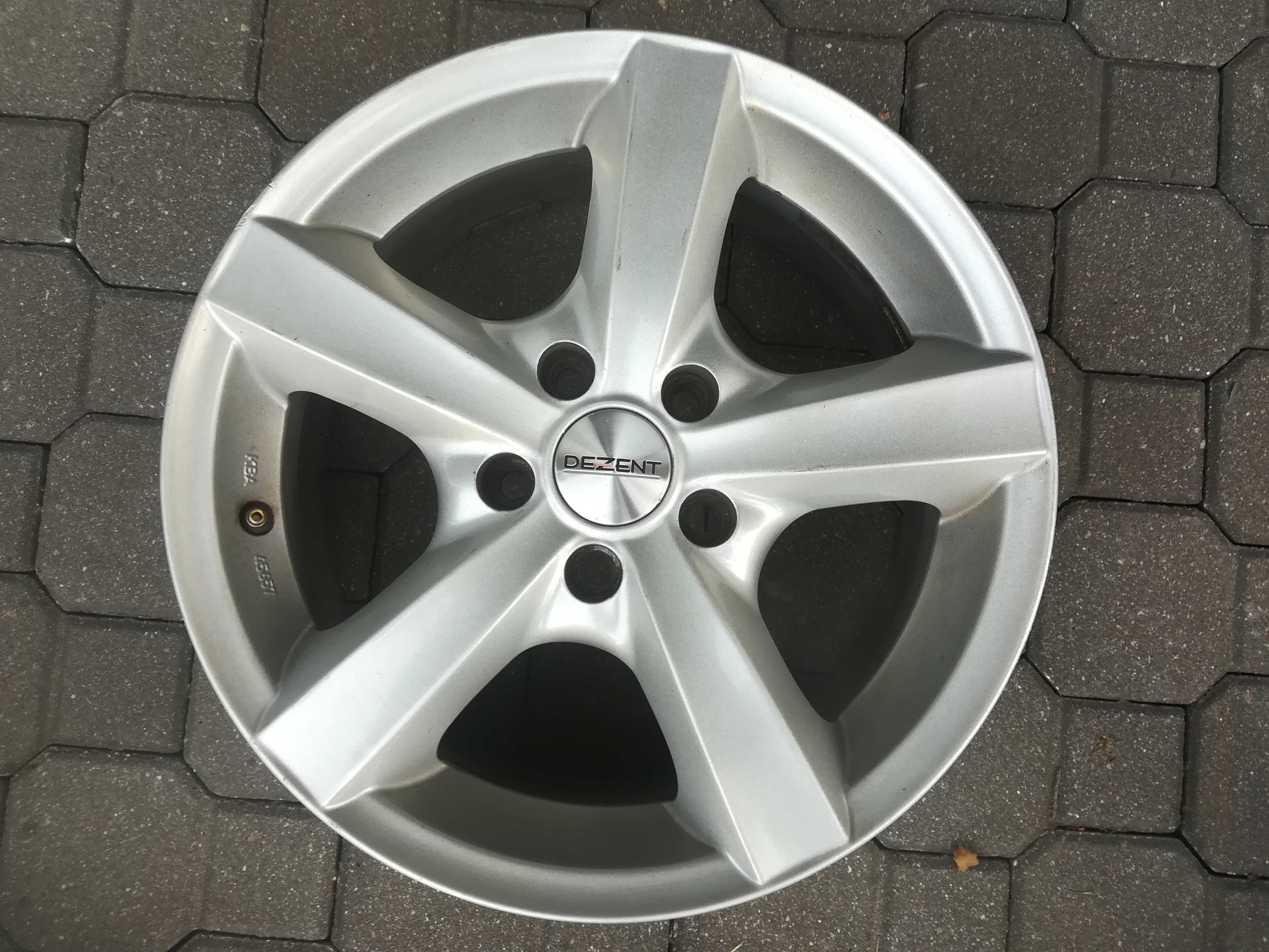 OPEL - ALUFELGI DEZENT 4X110, 16", et39, stan bdb