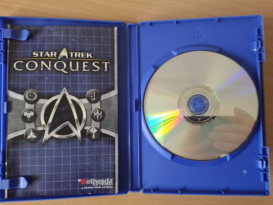 Jogo "Star Trek Conquest" para a PS2