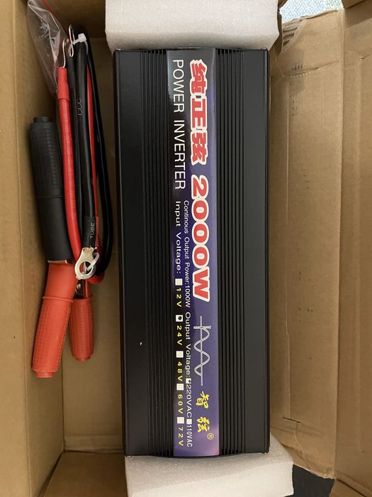 Інвертор 2000 w 24 v 220 в