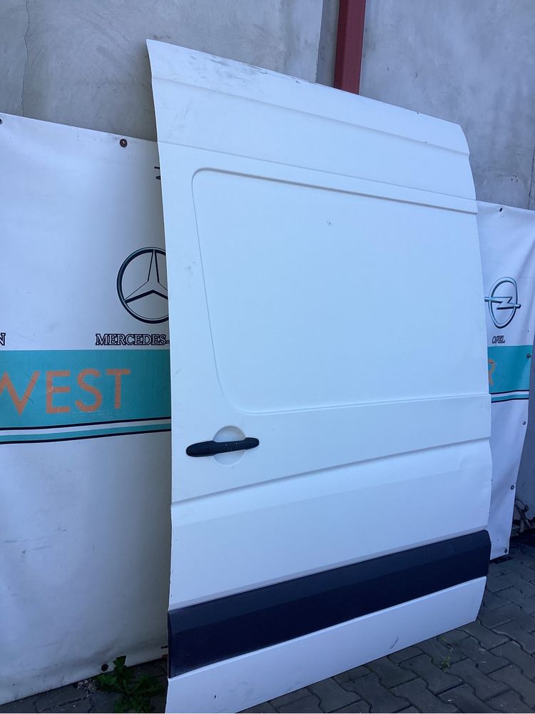 Дверка Відсувна Біла Volkswagen Crafter Mercedes Sprinter 906 Двері