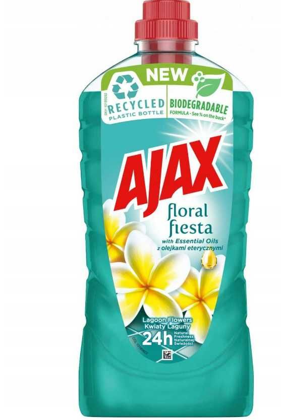 Ajax 1l płyn uniwersalny, do podłóg Hibiskus