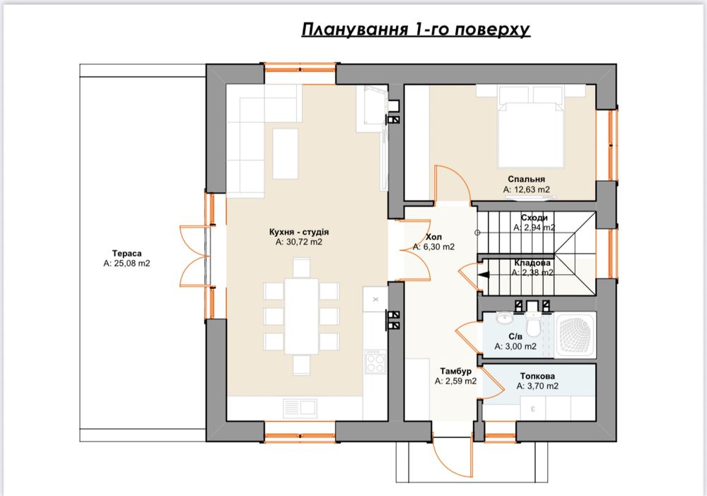 Продаж будинок, Ірпінь, закрите котеджне містечко.