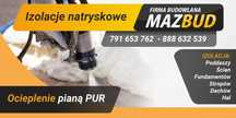 lzolacje Natryskowe, Ocieplenie pianą PUR - CAŁE
ŁÓDZKIE