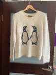 M&S sweterek ecru milutki 40, M/L