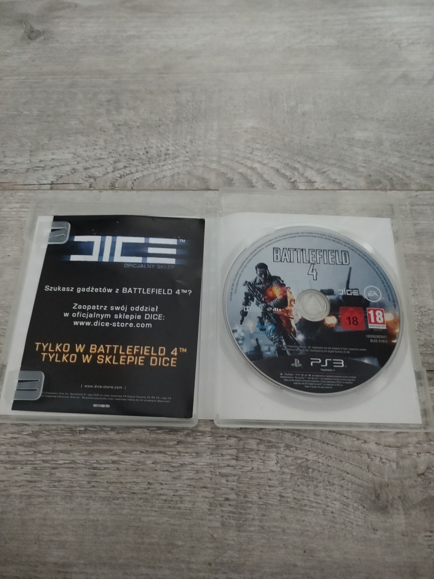 Gra Battlefield 4 ps3