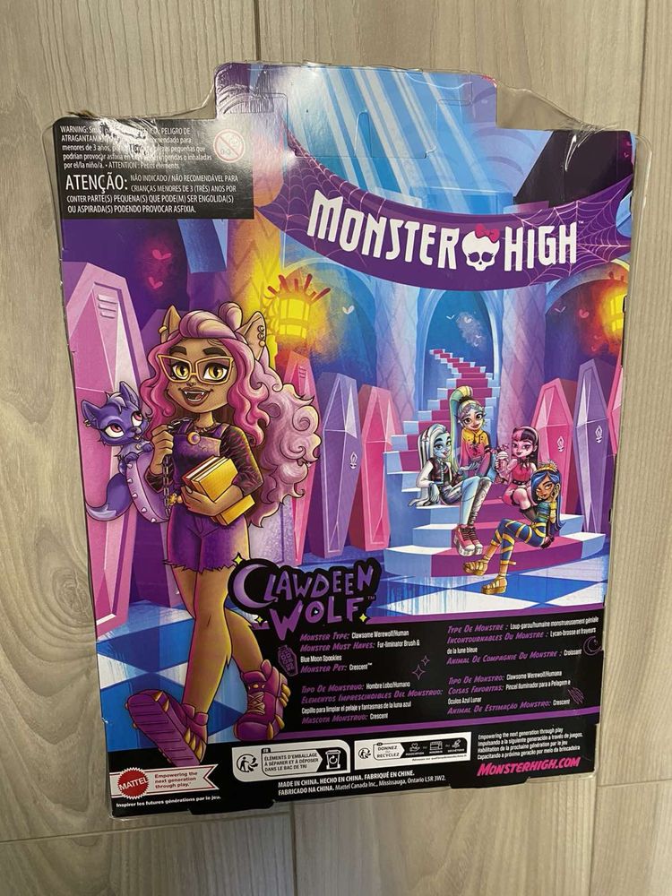 Лялька Monster High Монстро-класика Клодін