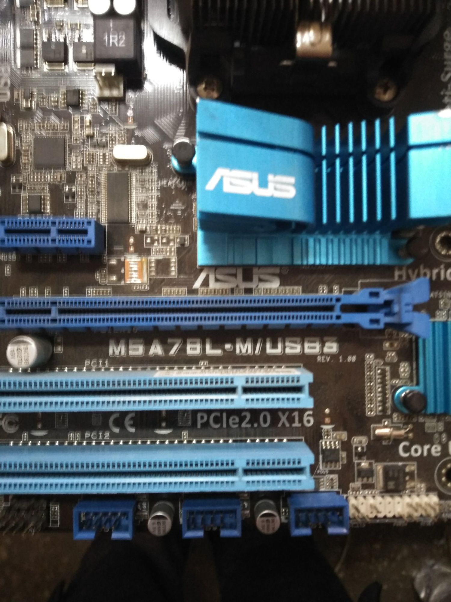 Asus a7bl m/usb 3 комплект без заглушки