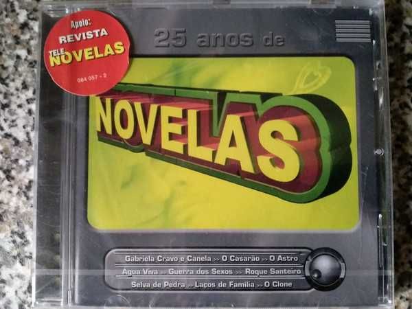 25 Anos De Novelas - "O Melhor De Sempre De Novelas Brasileiras" CD