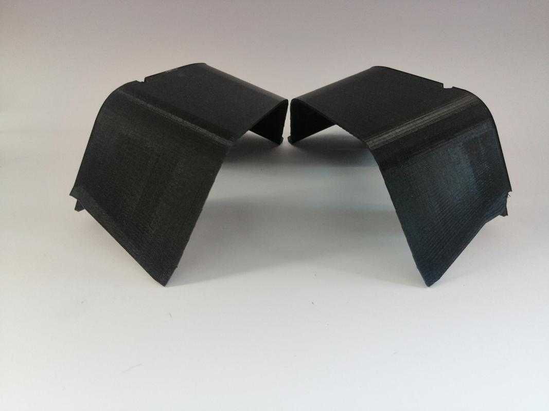 Nadkola błotniki do modelu RC Axial SCX10 II komplet 4 sztuki druk 3d