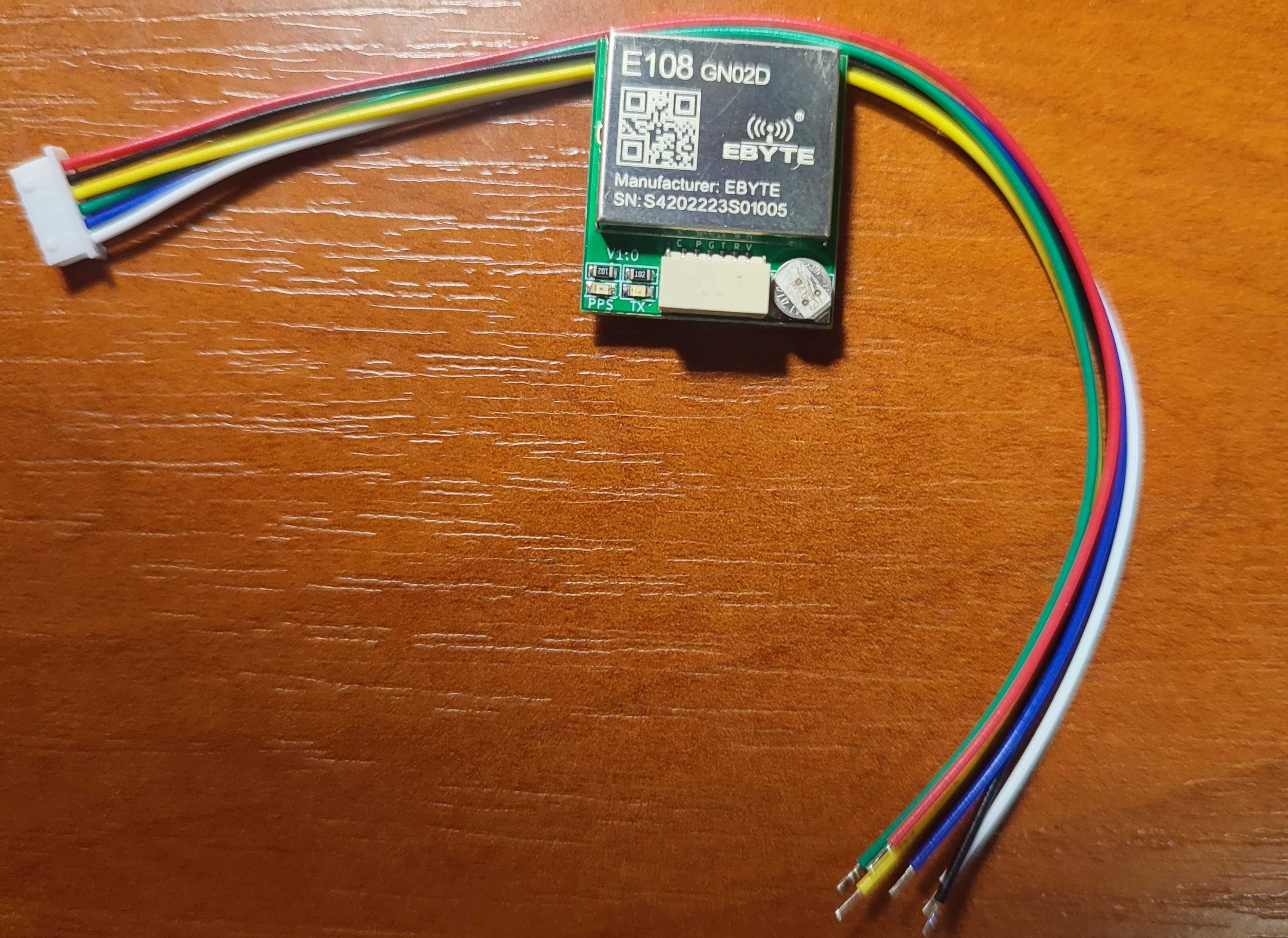 GPS модуль з антеною VK2828U7G5LF, EBYTE E108-GN02D
