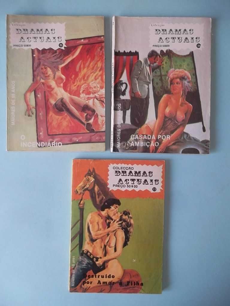 Banda desenhada erótica "DRAMAS ACTUAIS" (anos 80)