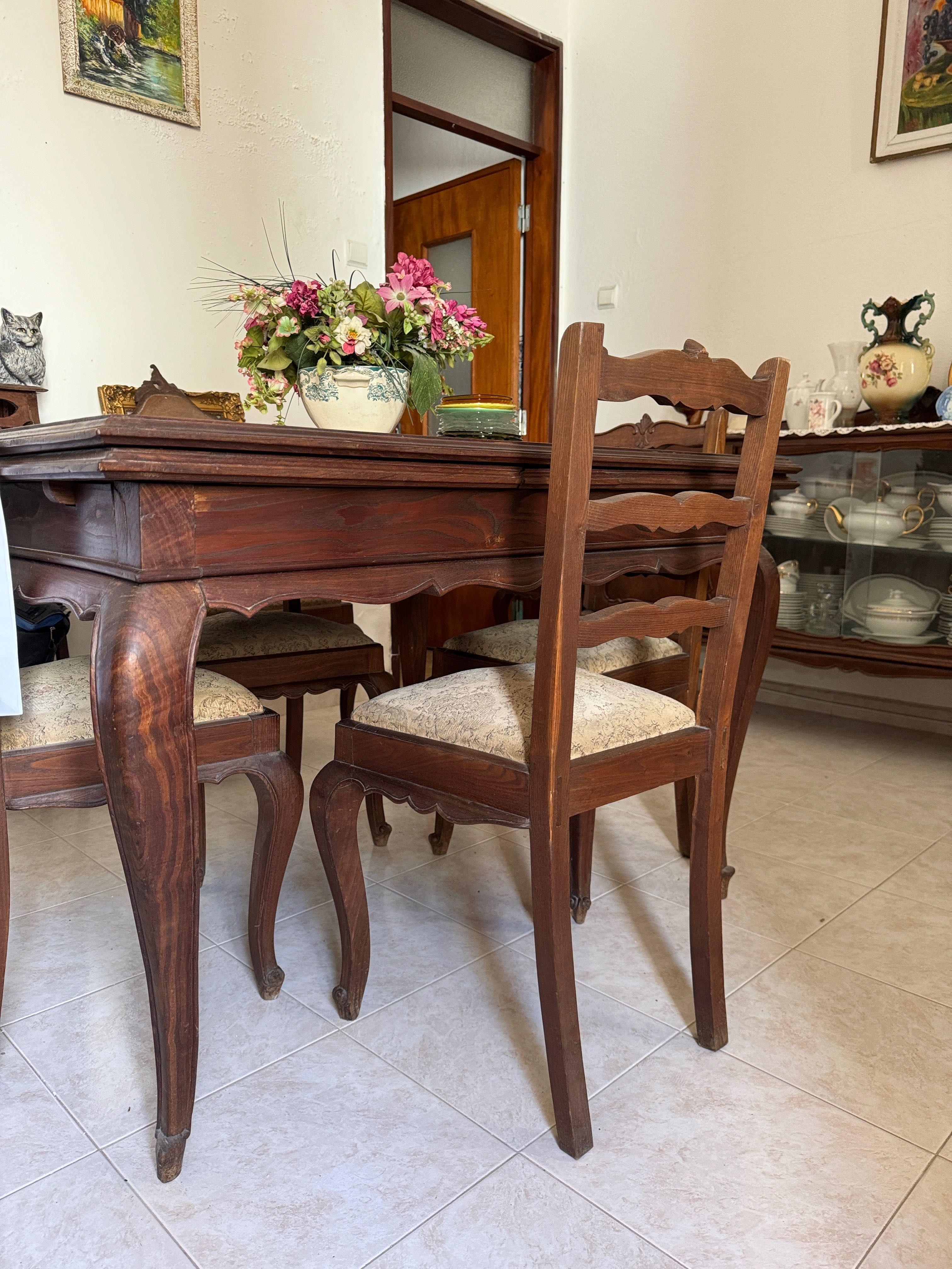 Mesa Jantar c/ 6 Cadeiras