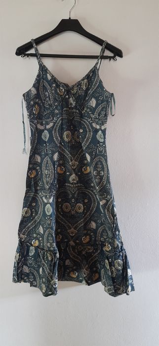 Niebieska sukienka quiosque M - 38