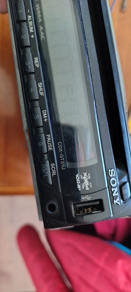 Radio Sony CD player