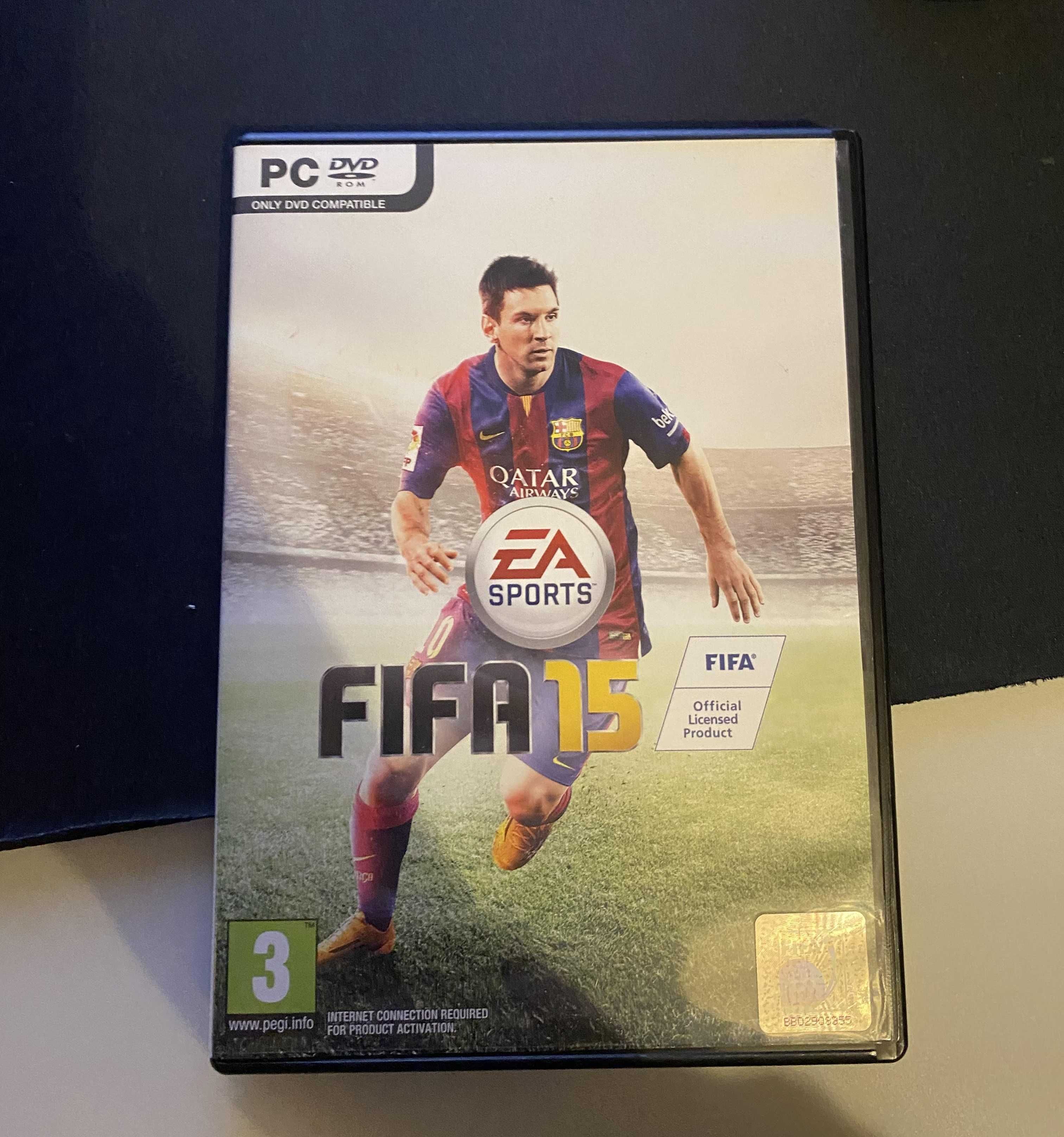 Fifa 15 para o PC , jogado 1 vez