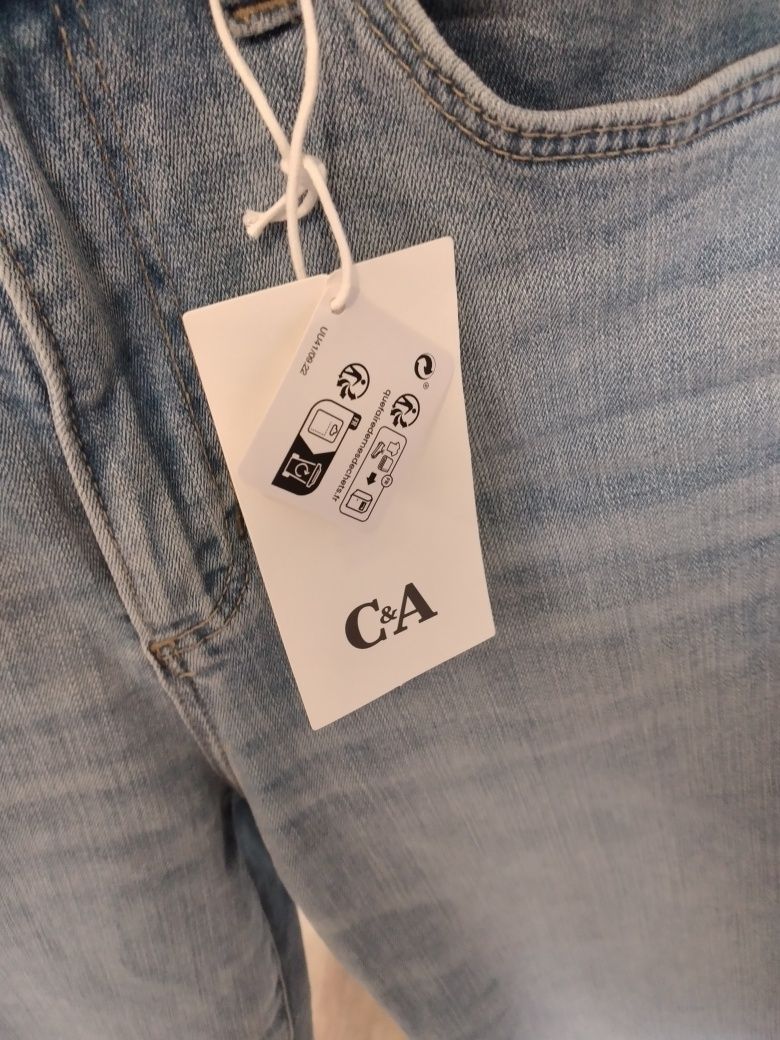 Dzisnsy jeansy nowe C&A