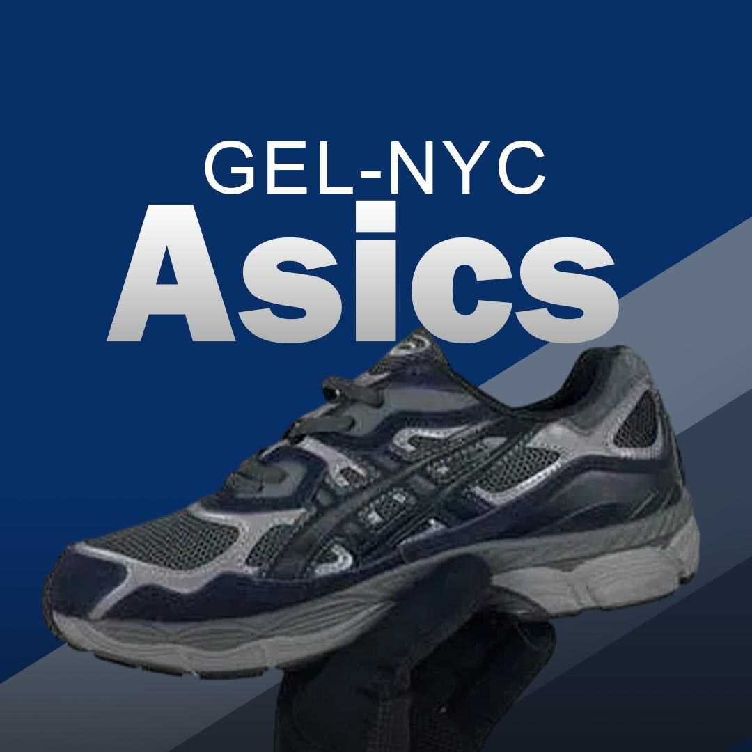 Мужские кроссовки Asics Gel-NYC Graphite Grey Black 40-45 асикс