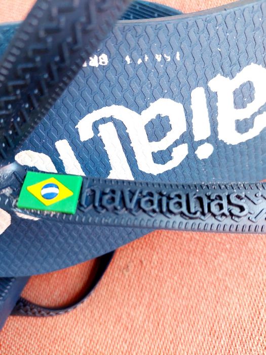 Havaianas originais azuis