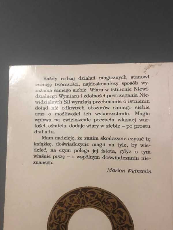 Magia która pomaga żyć - Marion Weinstein