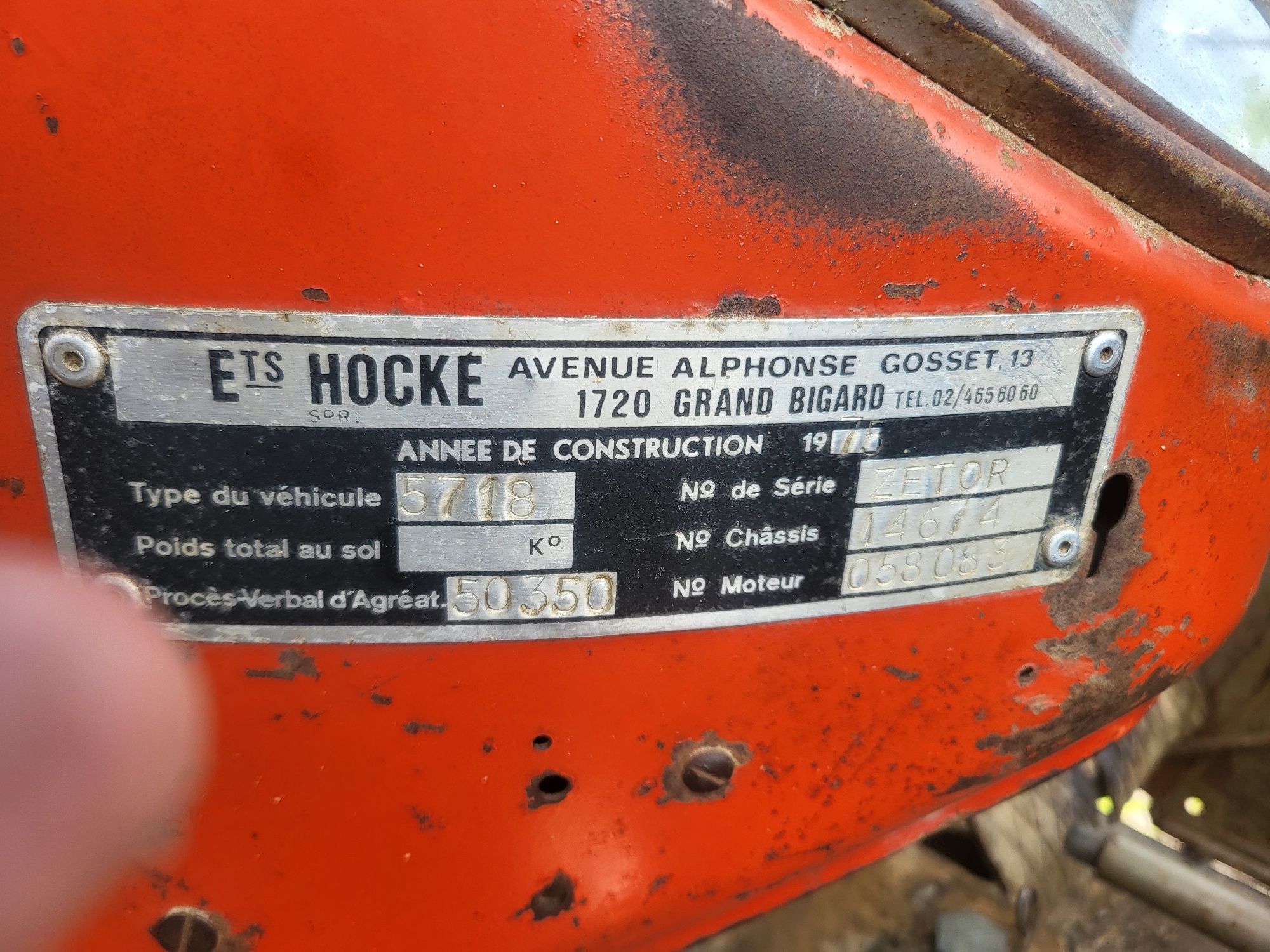 Zetor  5718 sprowadzony