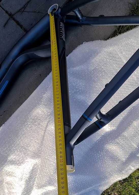 Elegancka Rama roweru elektr. Amslod  21" L/XL e-bike HUB drive alumin