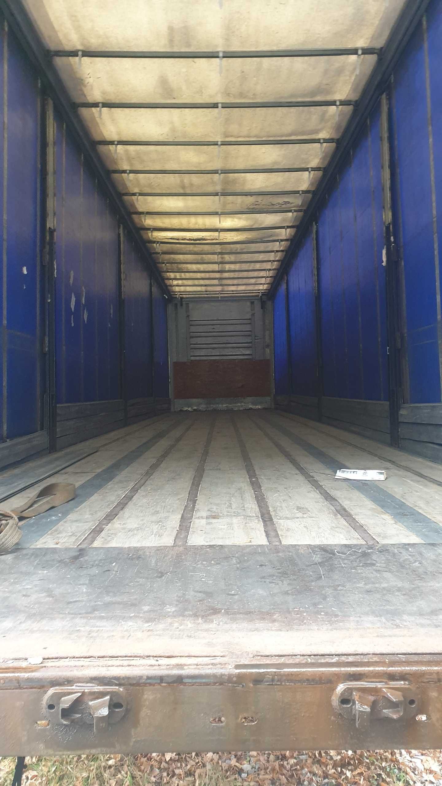 Naczepa FRUEHAUF osie SAF ocynk