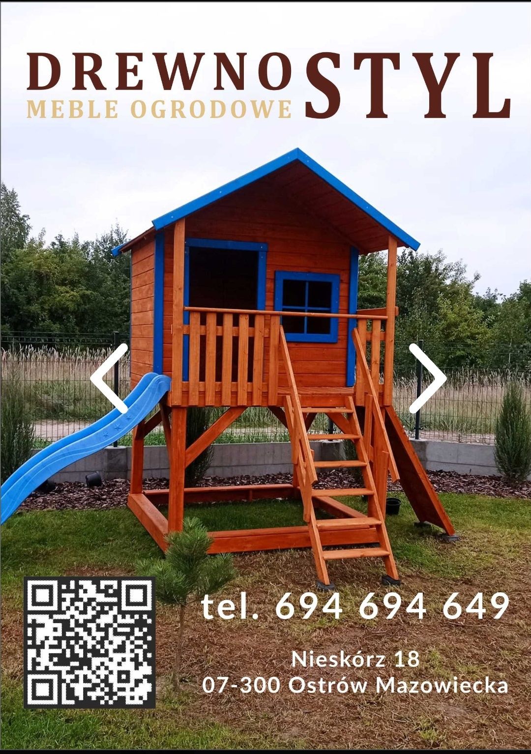 Huśtawka ogrodowa plac zabaw meble ogrodowe