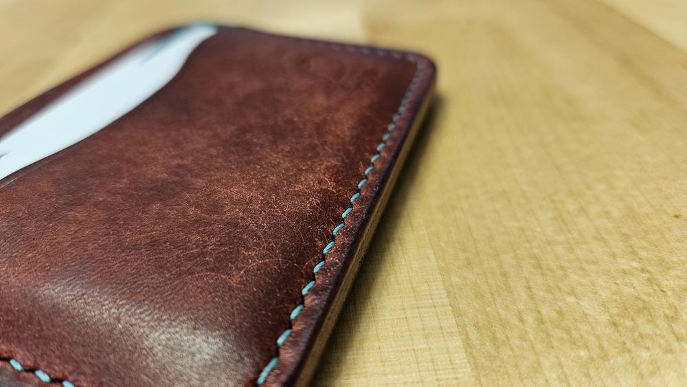 Borubar Skóroszyj - klasyczny cardholder / mini portfel